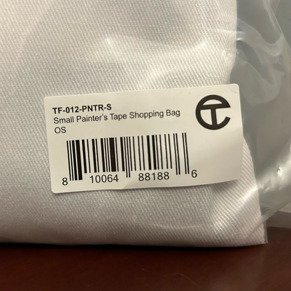 BNWT TELFAR Small Painter’s Tape (Blue) Shopping Bag - Picture 5 of 5